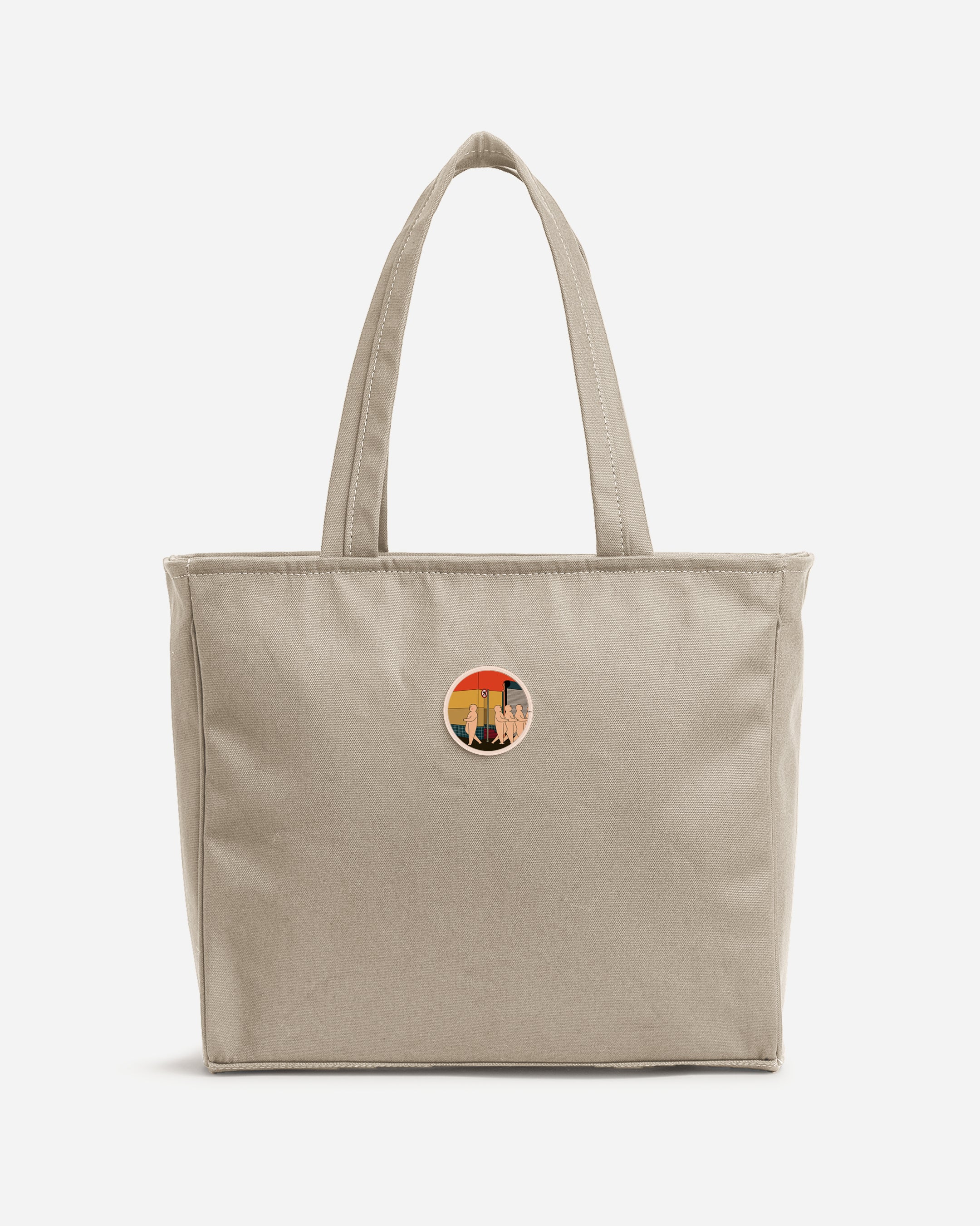 Alpe XL Omuz Çantası - Krem