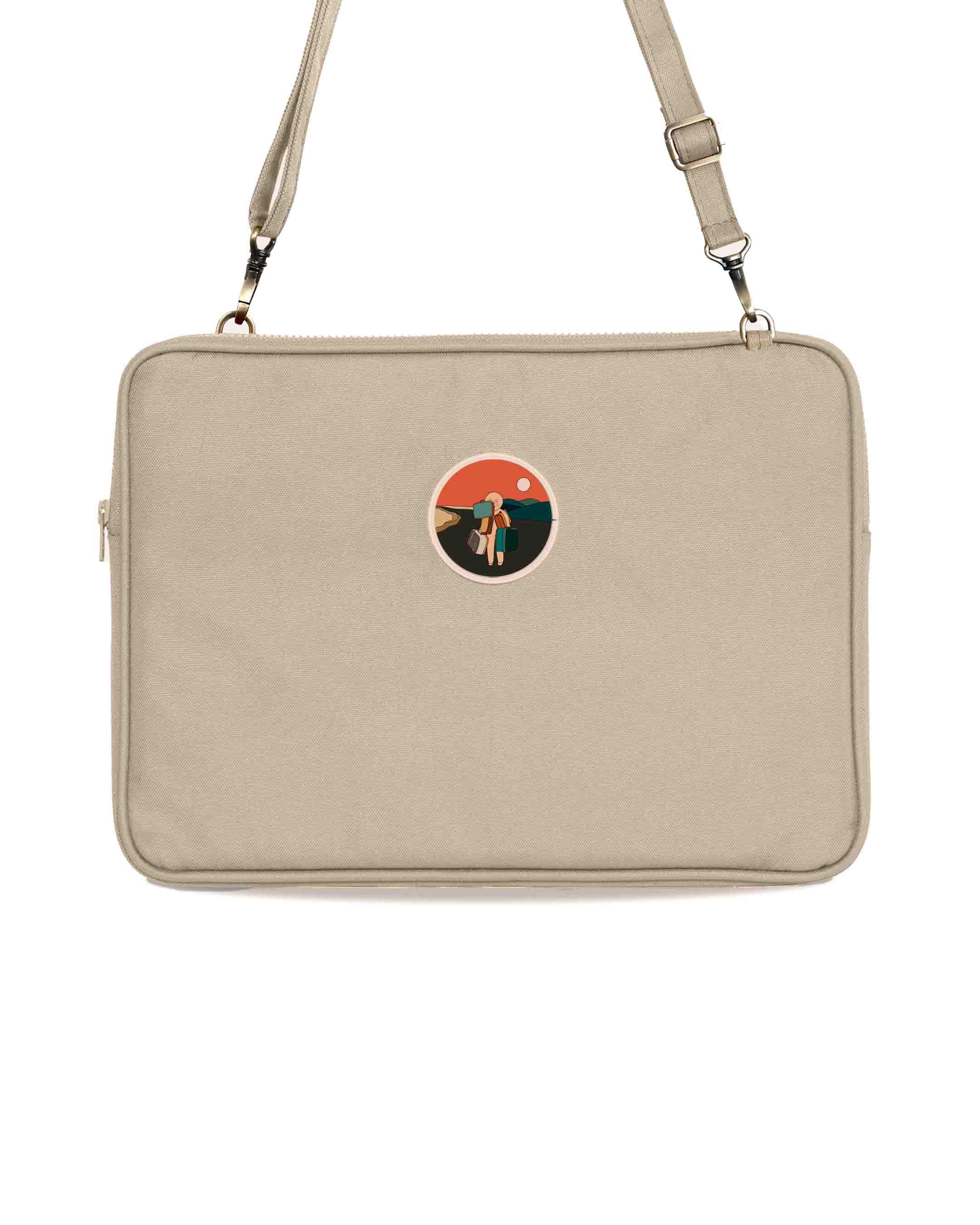 Runo 14" Laptop Çantası - Krem