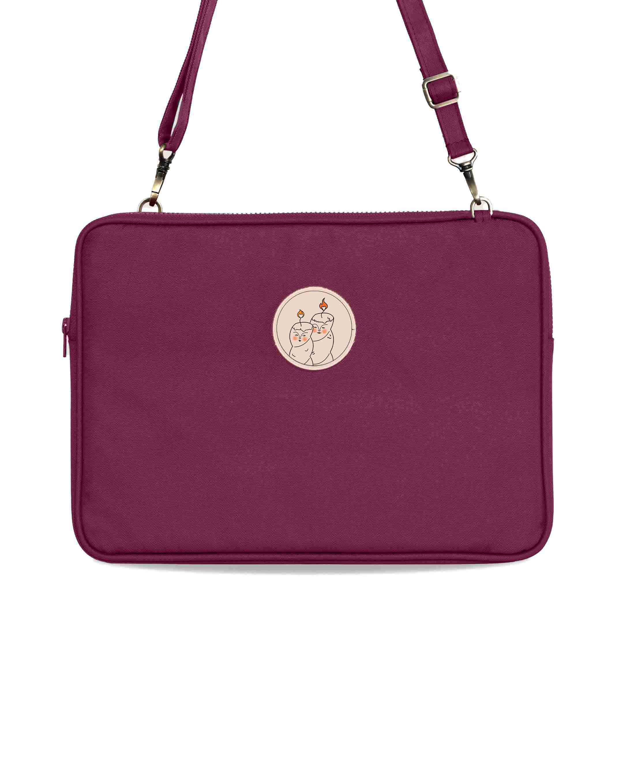 Runo 14" Laptop Çantası - Bordo