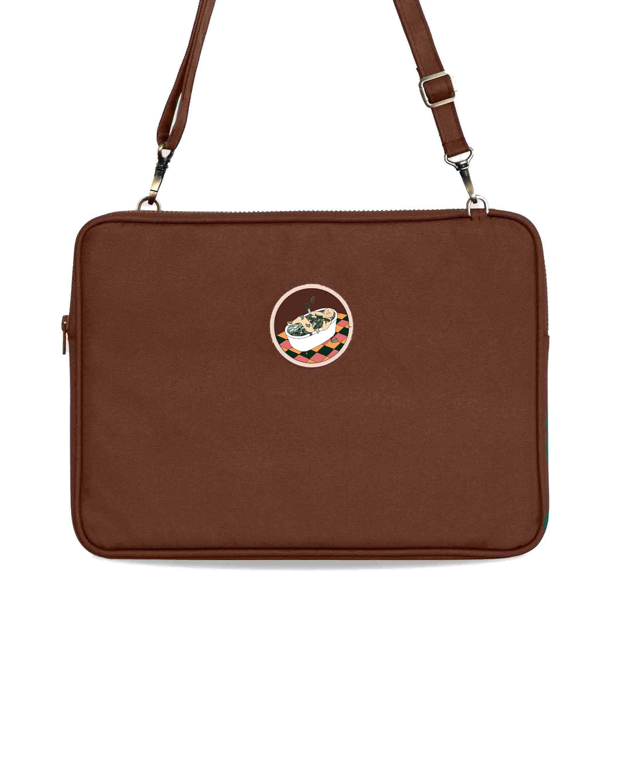 Runo 14" Laptop Çantası - Kahve