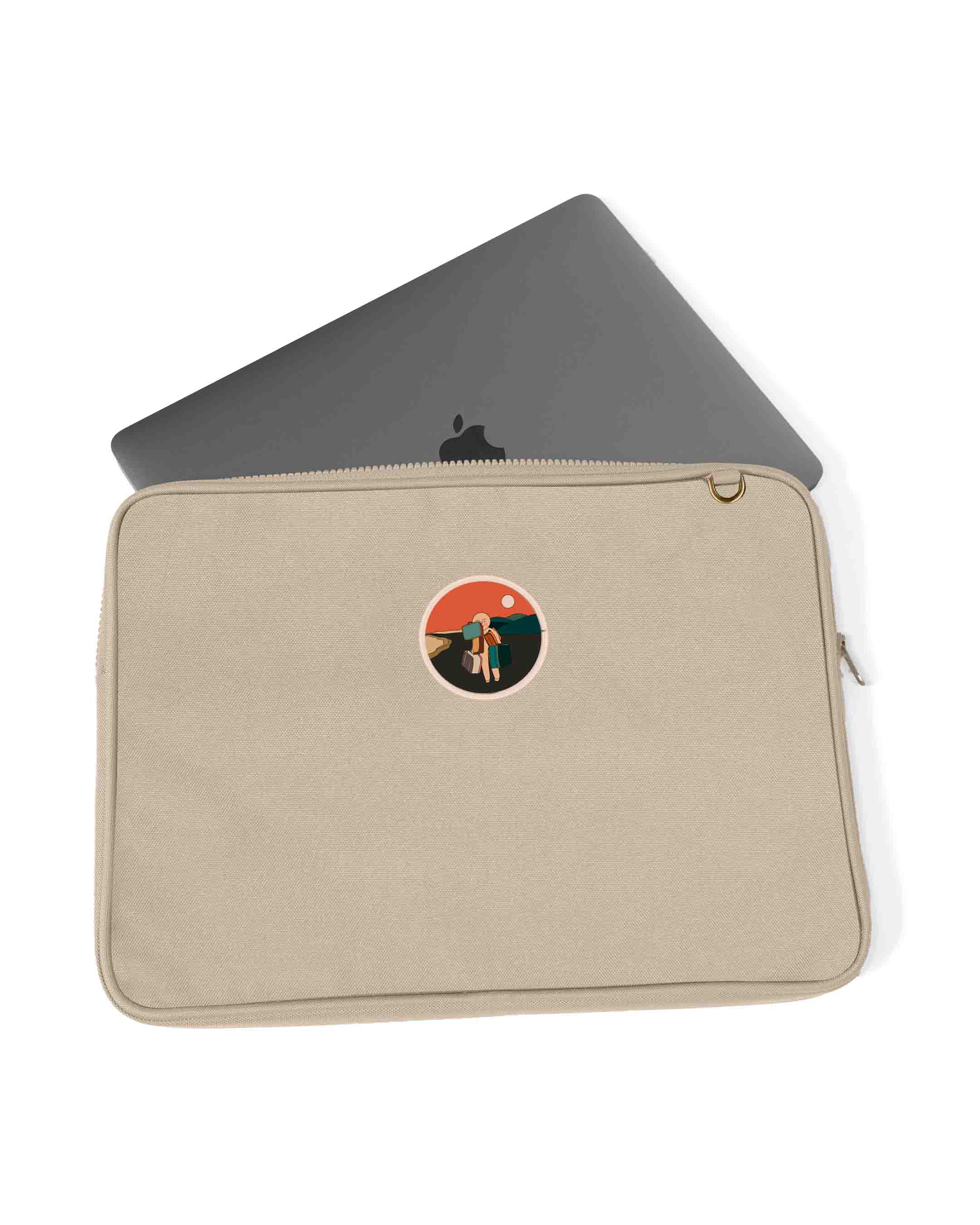 Runo 14" Laptop Çantası - Krem