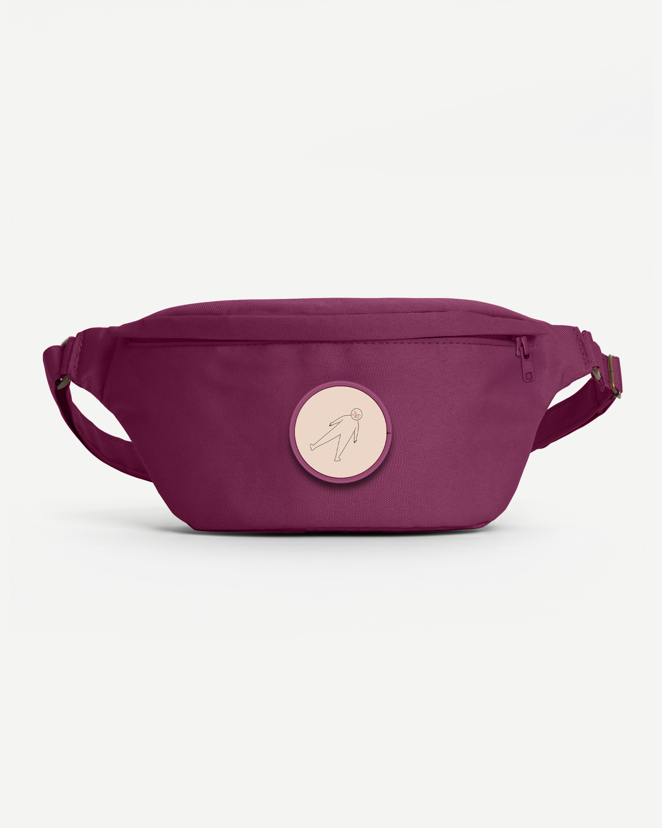 Mery Bel Çantası - Bordo