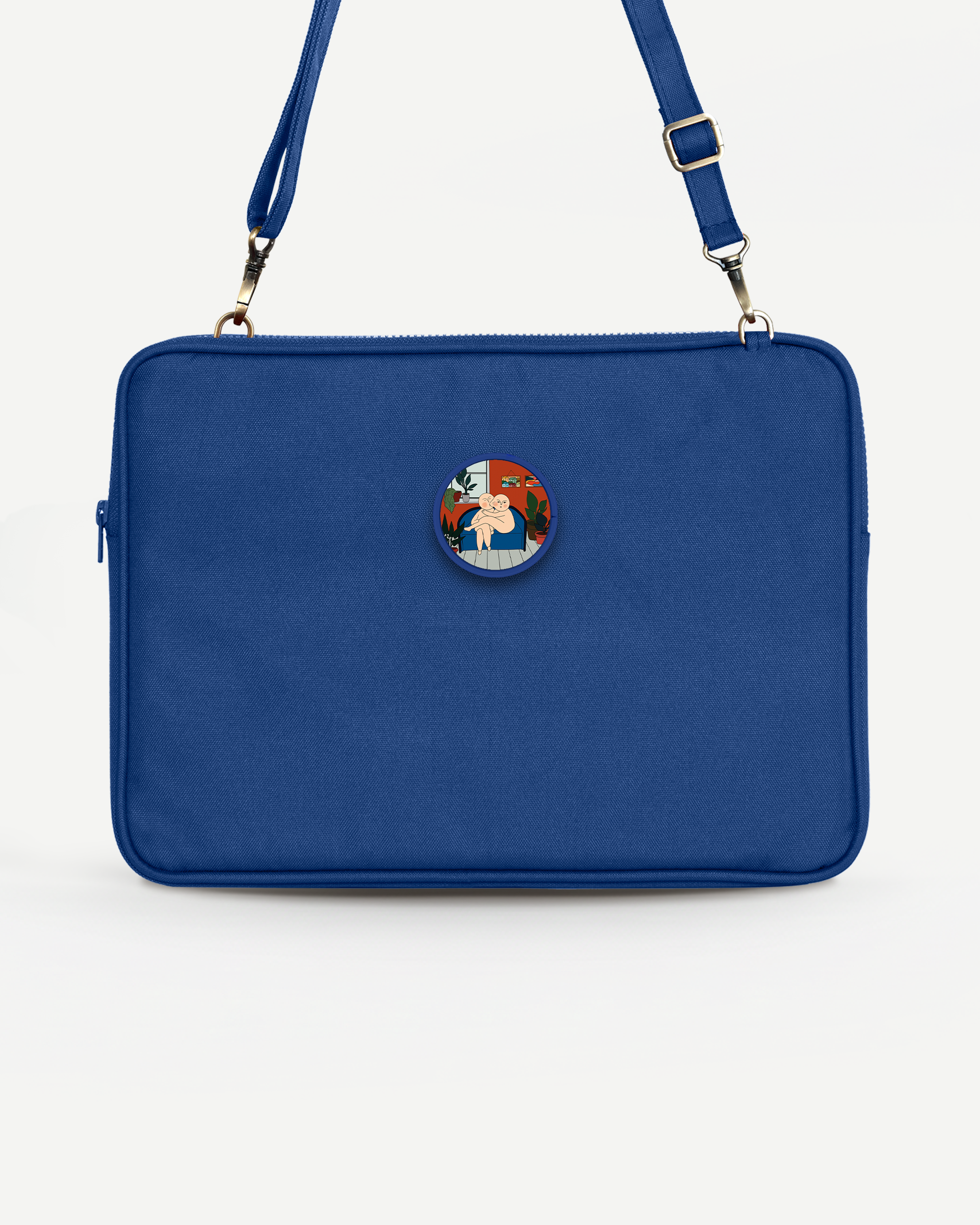 Runo 14" Laptop Çantası - Mavi