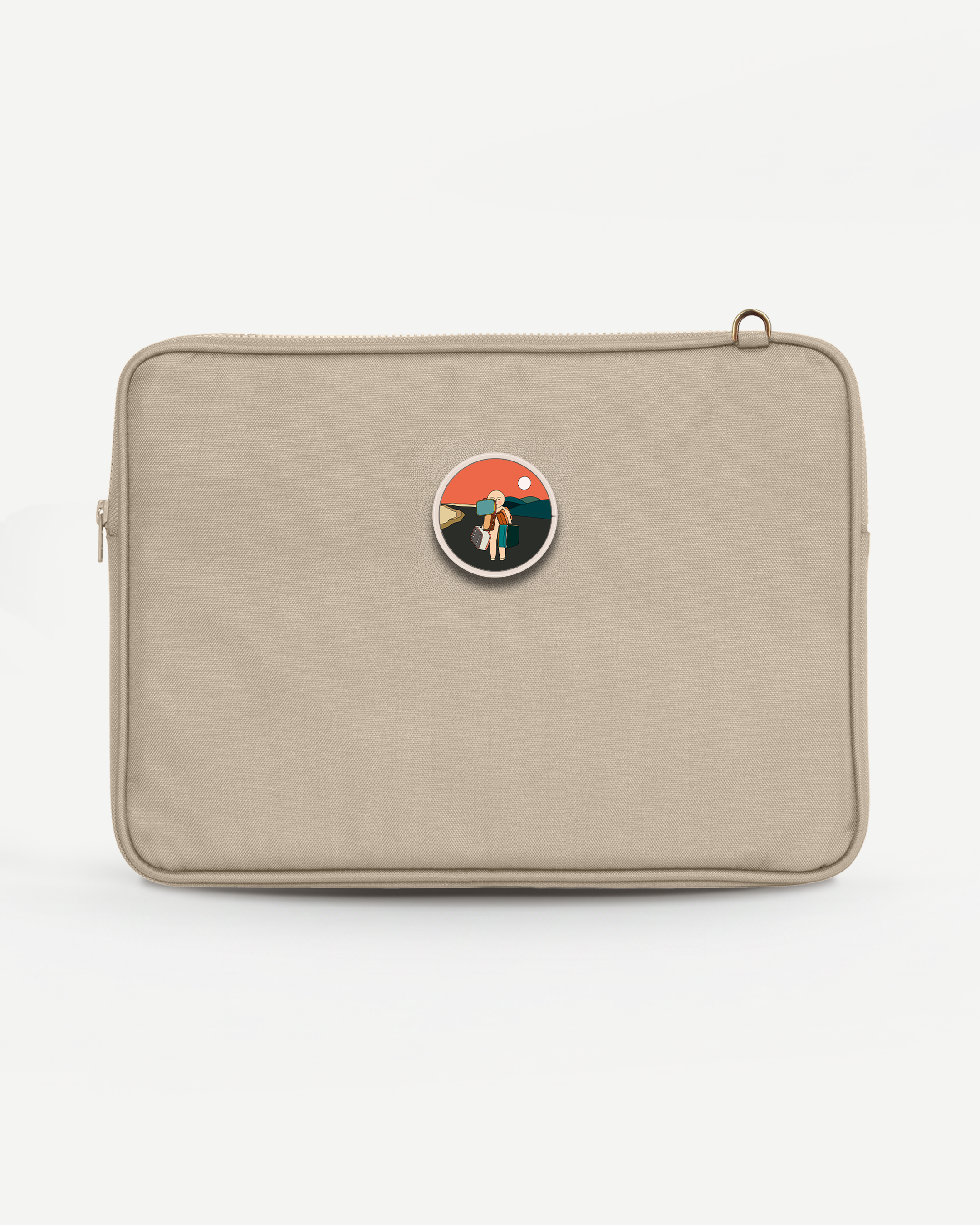 Runo 14" Laptop Çantası - Krem