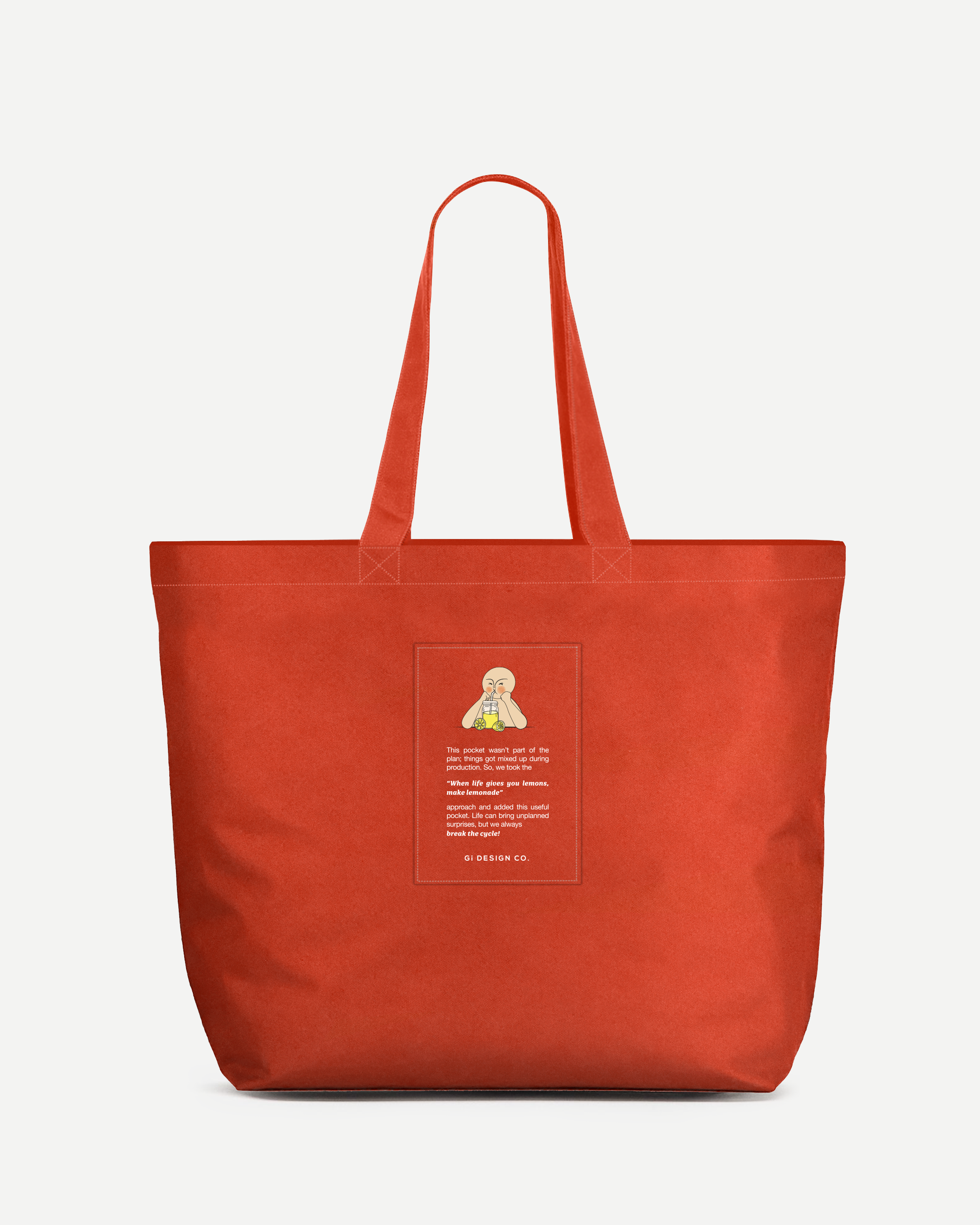 Yota XXL Tote Bag - Turuncu (Sezon Sonu)