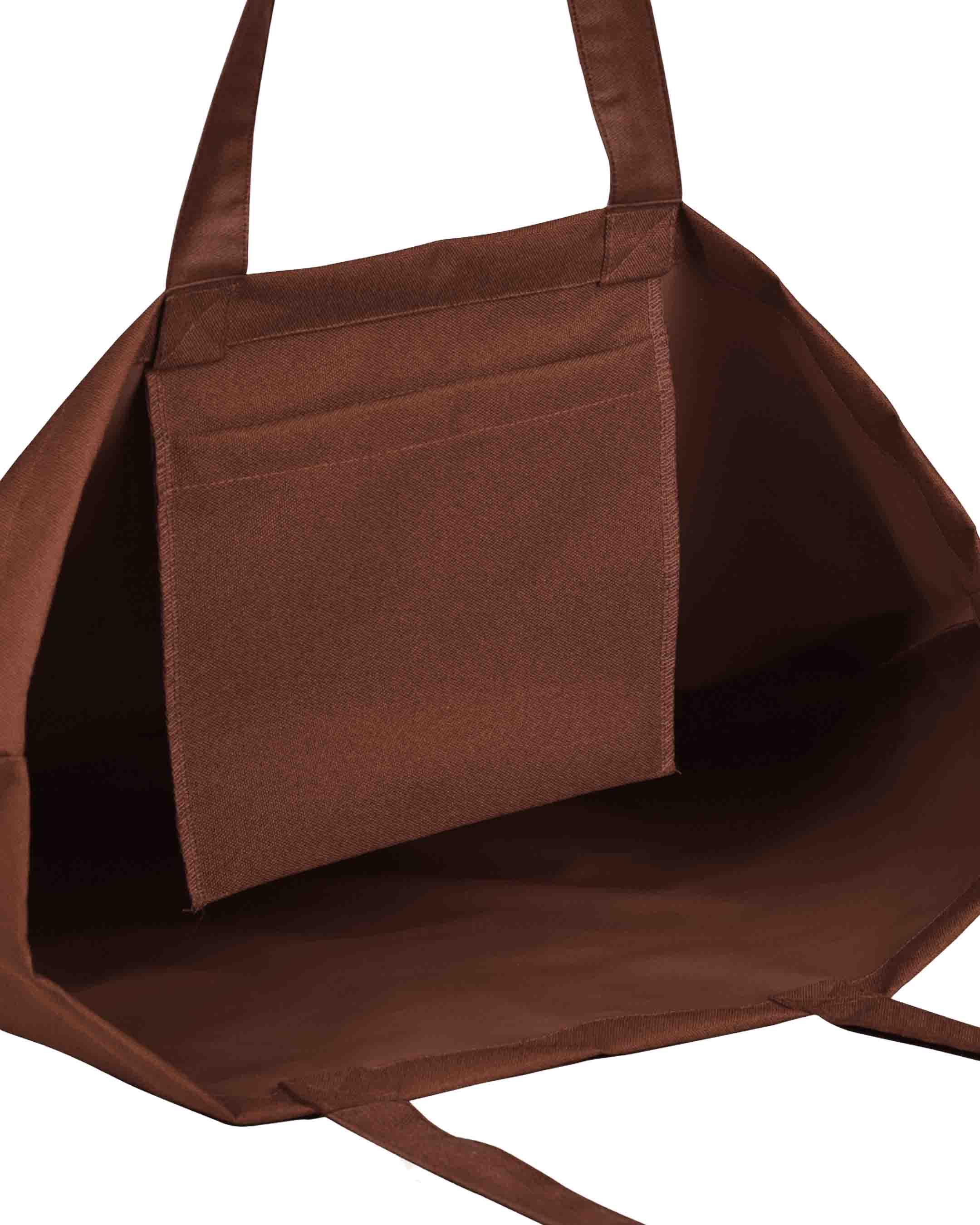 Yota XXL Tote Bag - Kahve