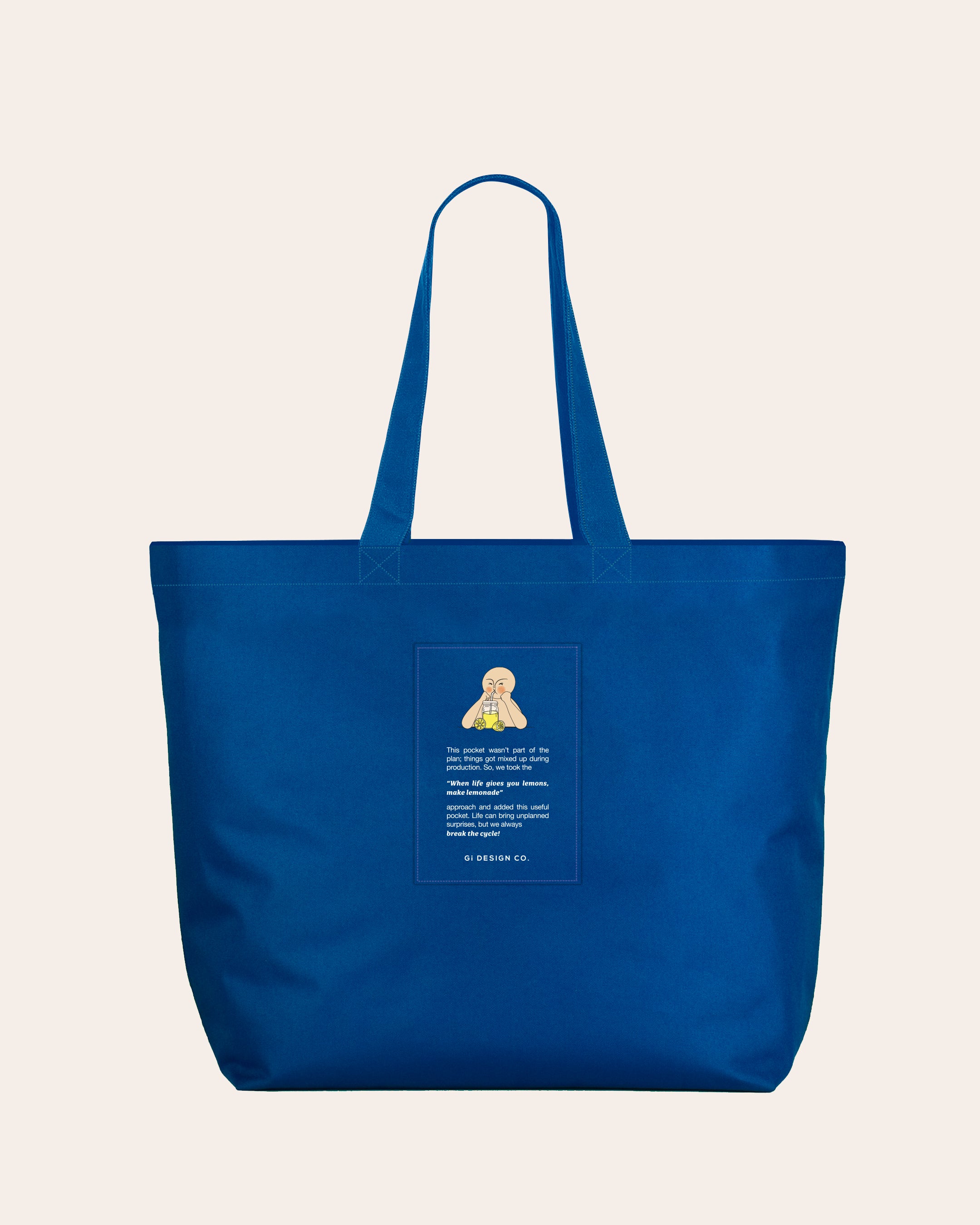 Yota XXL Tote Bag - Mavi