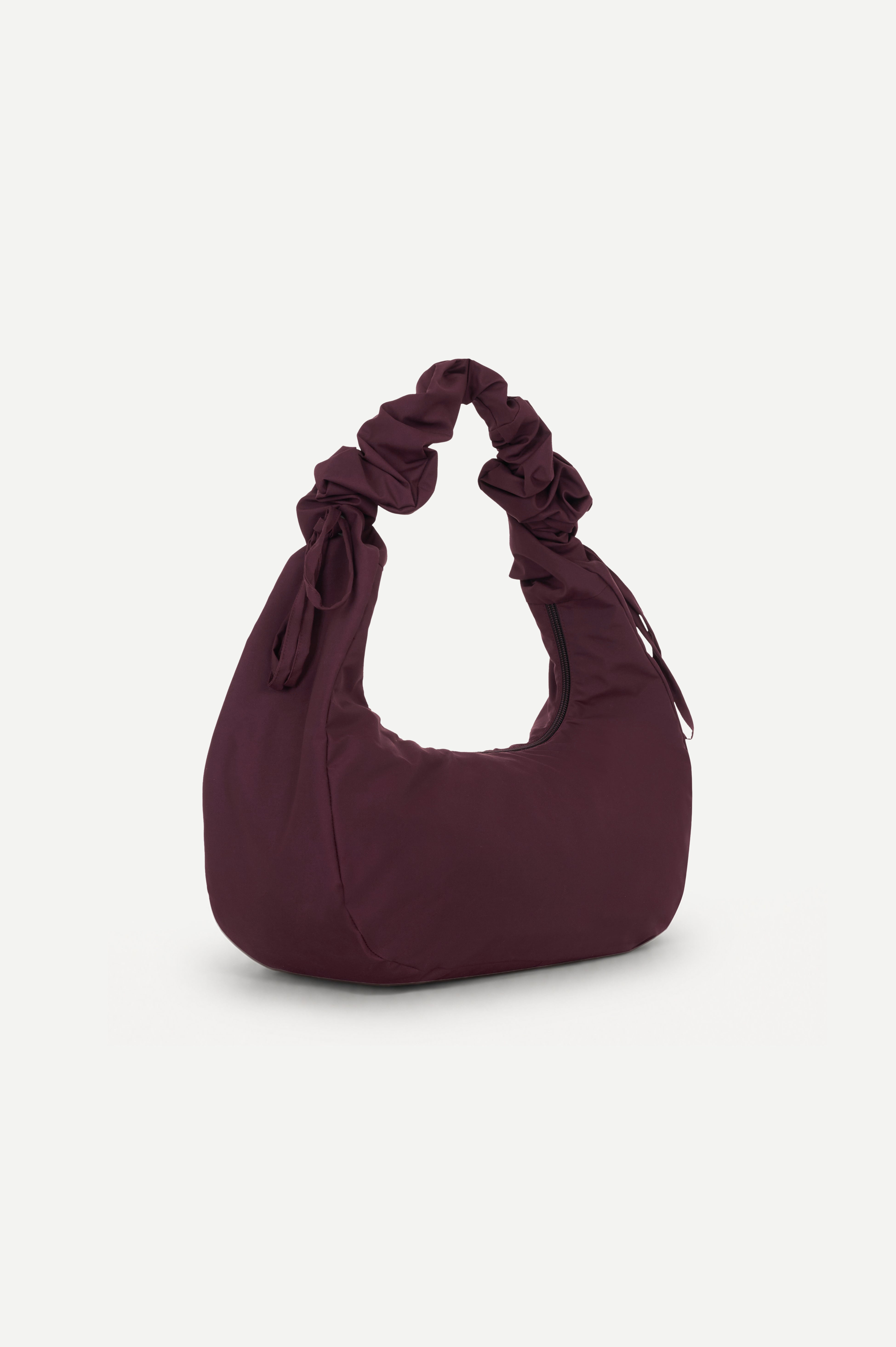 Bels Omuz Çantası - Bordo