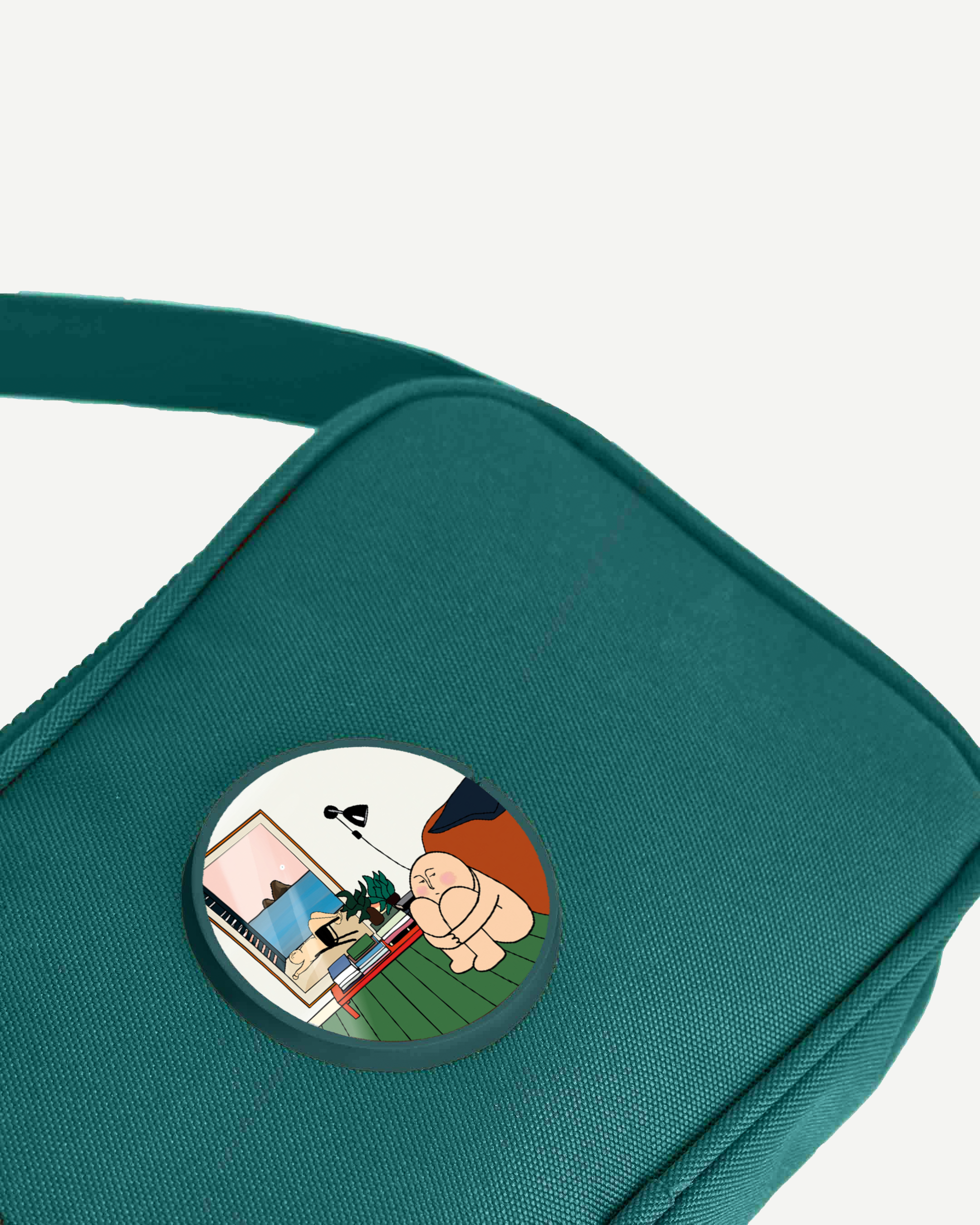 BUBU OMUZ ÇANTASI - Yeşil