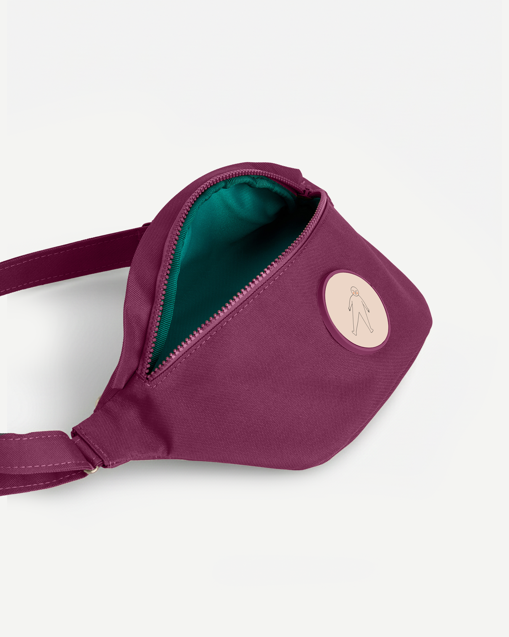 Mery Bel Çantası - Bordo