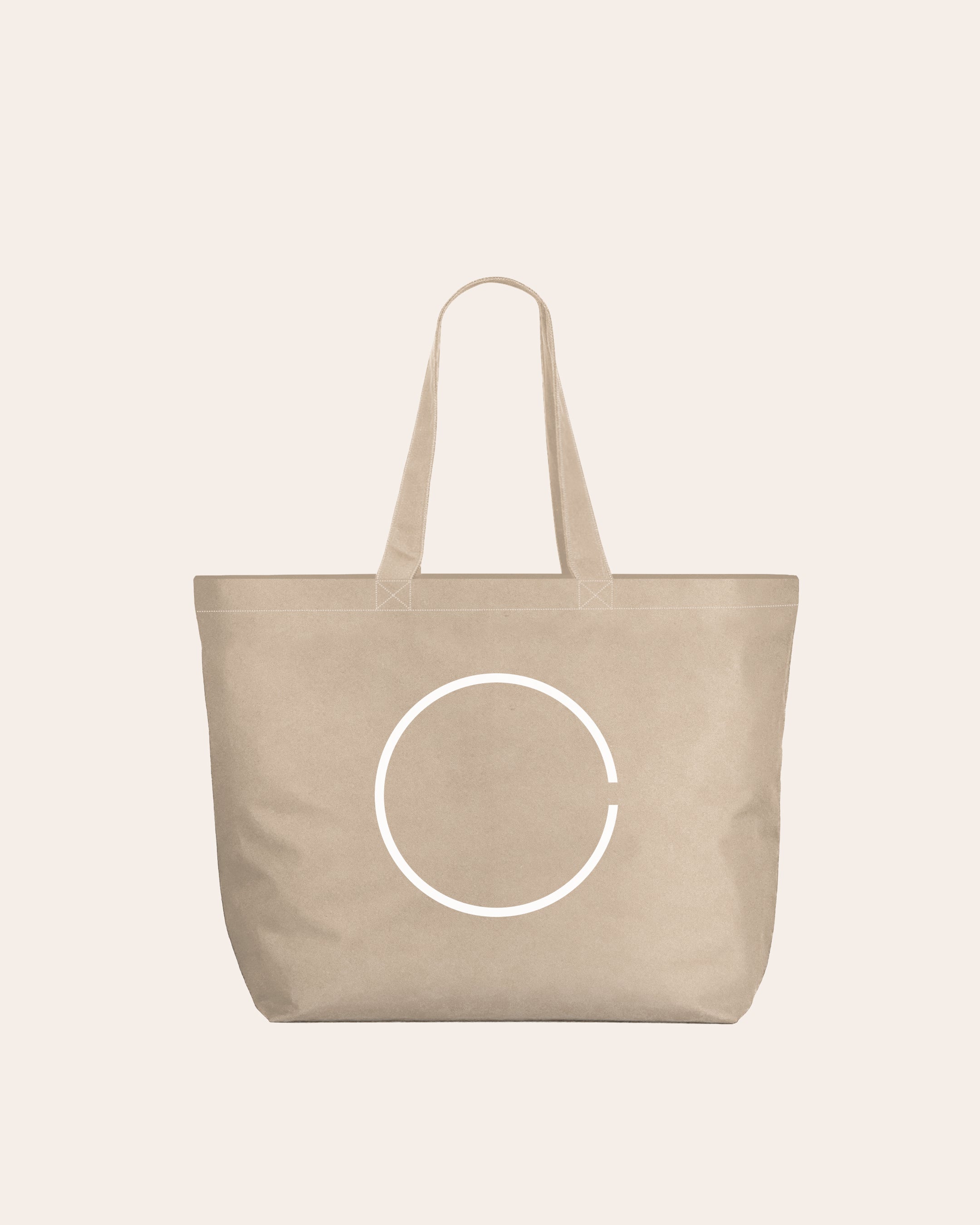 Yota Medium Tote Bag - Krem